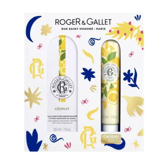ROGER & GALLET ROGER & GALLET Cedrat Eau Parfumee Bienfaisante 30ml & Κρέμα Χεριών 30ml