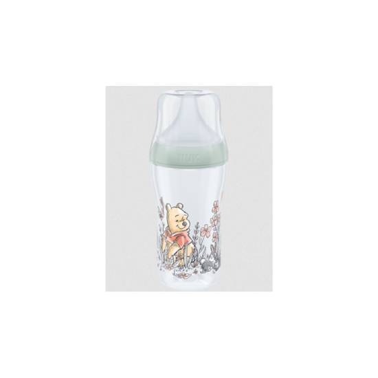 NUK NUK Disney Winnie Pooh Perfect Match Μπιμπερό Mε Μαλακή Θηλή Σιλικόνης 3+m 260ml