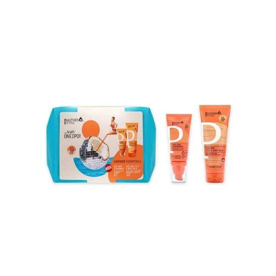 PANTHENOL PANTHENOL Extra Sunproof Essentials Με Αντηλιακό Gel Προσώπου 50ml & Αντηλιακό Γαλάκτωμα Για Πρόσωπο & Σώμα 100ml
