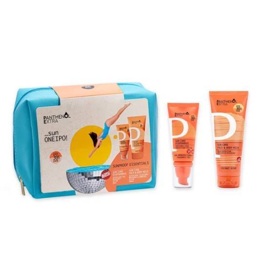 PANTHENOL MEDISEI Panthenol Extra Sunproof Essentials Sun Care Diaphanous SPF30 50ml & Sun Care Face-Body Milk SPF30 100ml