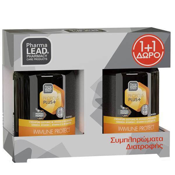 PHARMALEAD PHARMALEAD Propolis Plus+ Immune Protect 2x30 Κάψουλες