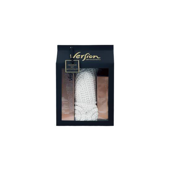 VERSION DERMA VERSION Peptide Face Cream Κρέμα Προσώπου Για Σύσφιξη 50ml & Peptide Eye Cream Αντιρυτιδική Κρέμα Ματιών 30ml & Παρεό