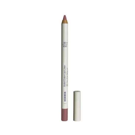 KORRES KORRES Solid Color Lip Liner 01 Neutral Mauve 1.2gr