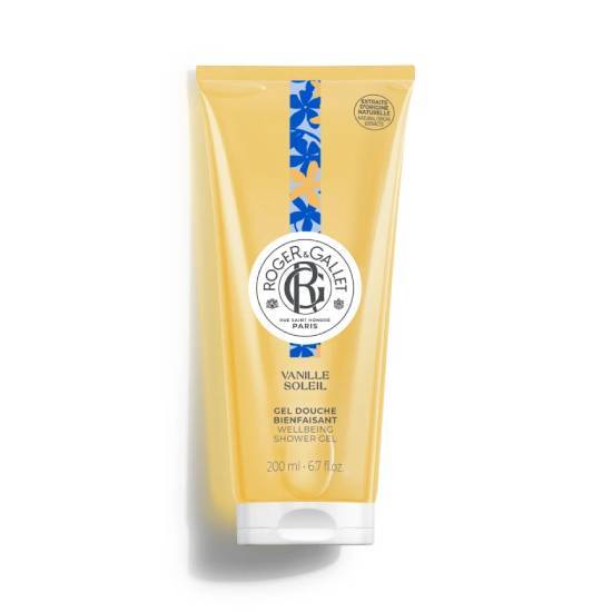 LIERAC ROGER & GALLET Vanille Soleil Αναζωογονητικό Shower Gel 200ml