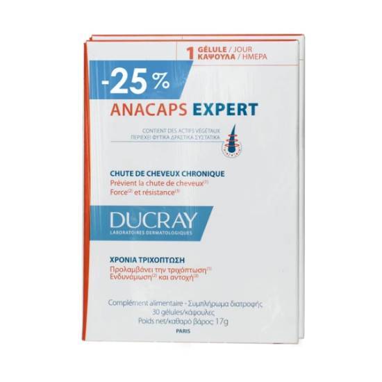 DUCRAY DUCRAY Anacaps Expert Chronic Hair Loss 2x30 Κάψουλες