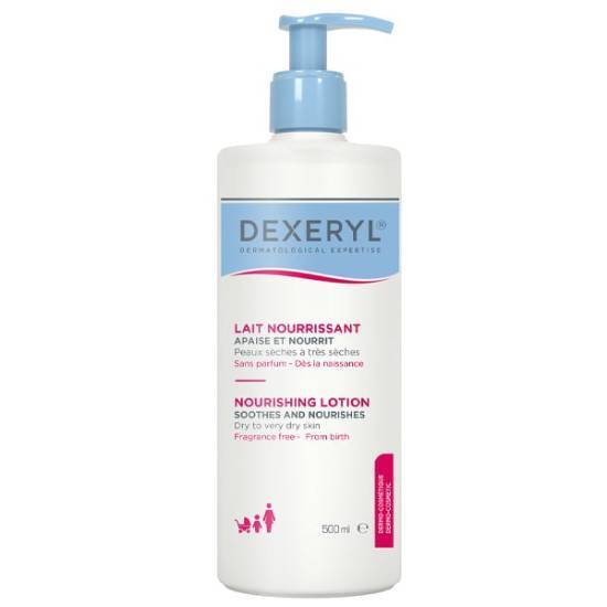 DUCRAY DEXERYL Nourishing Lotion Θρεπτικό Γαλάκτωμα Για Ξηρό Εως Πολύ Ξηρό Δέρμα 500ml