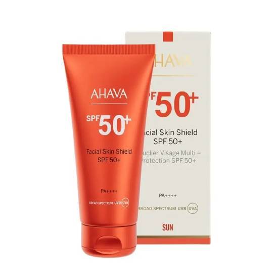 AHAVA AHAVA Facial Skin Shield SPF50+ Ελαφριά Αντηλιακή Κρέμα Προσώπου 50ml