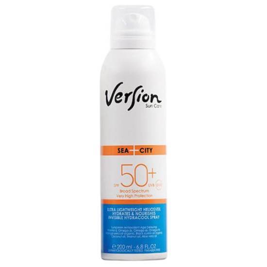VERSION DERMA VERSION Sea+City Αντηλιακό Spray Για Το Σώμα SPF50+ 200ml