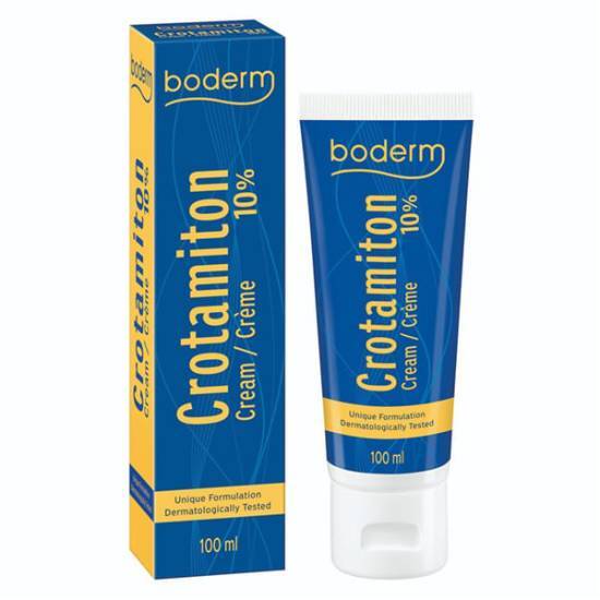 BODERM BODERM Crotamiton 10% Body Cream Αντισηπτική Κρέμα Σώματος 100ml
