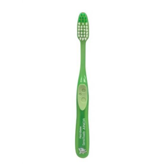 FREZYDERM FREZYDERM SensiTeeth Junior Toothbrush Soft Green 1 Τεμάχιο