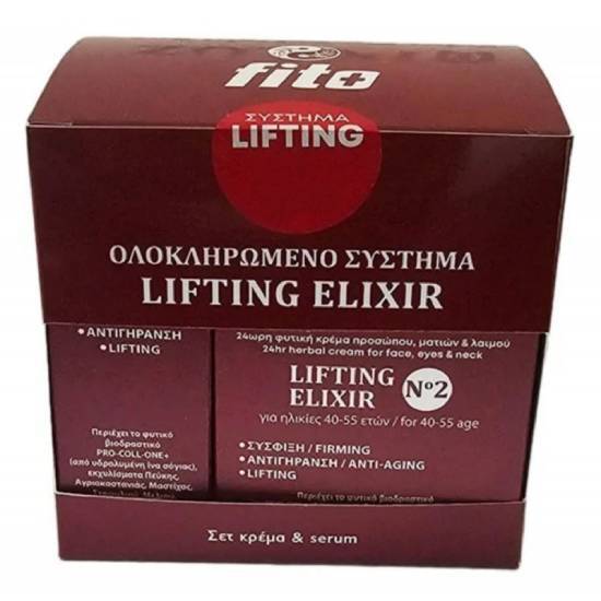 FITO+ FITO+ Pack Lifting Elixir No2 24ωρη Φυτική Κρέμα Προσώπου 50ml & Serum 30ml