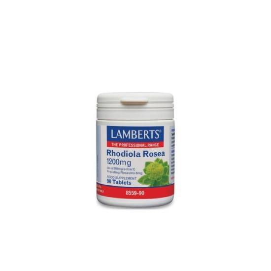 LAMBERTS LAMBERTS Rhodiola Rosea 1200mg 60 Ταμπλέτες