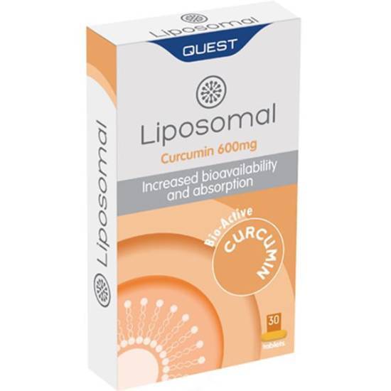 QUEST QUEST Liposomal Curcumin 30 Ταμπλέτες