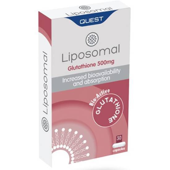 QUEST QUEST Liposomal Glutathione 500mg 30 Κάψουλες
