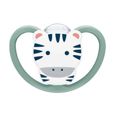 NUK NUK Space Πιπίλα Σιλικόνης 6-18m 1 τεμάχιο - Πράσινο