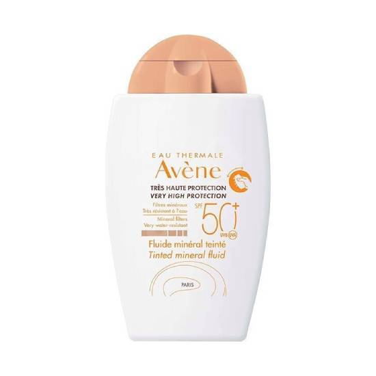 AVENE AVENE Eau Thermale Fluide Mineral Teinte SPF50+ Αντιηλιακή Κρέμα Προσώπου με Χρώμα 40ml