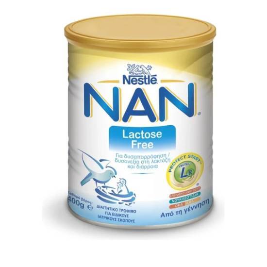 NESTLE NESTLE Nan Lactose Free Βρεφικό Γάλα 400gr