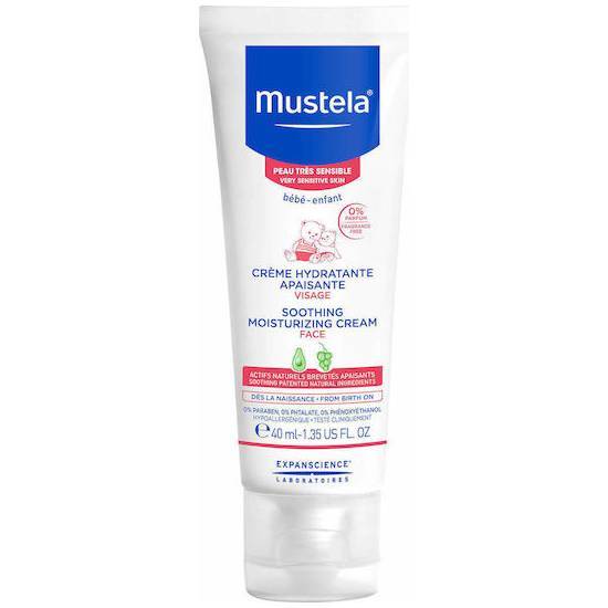 MUSTELA MUSTELA Soothing Moisturizing Face Cream Κρέμα Για Ενυδάτωση 40ml