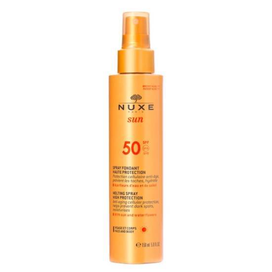 NUXE NUXE Sun Melting Spray SPF50 Αντηλιακό Γαλάκτωμα Για Πρόσωπο-Σώμα 150ml