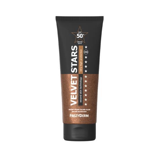 FREZYDERM FREZYDERM Velvet Stars SPF50+ Αντηλιακό Σώματος με Λάμψη 175ml