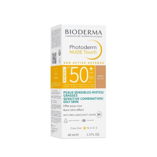 BIODERMA BIODERMA Photoderm Nude Touch SPF50+ με Χρώμα Golden 40ml