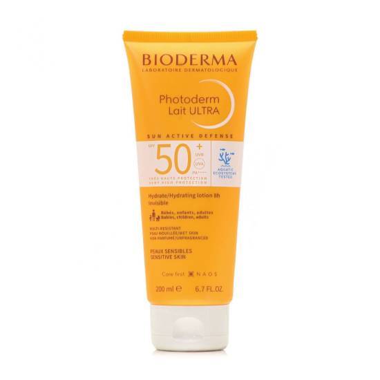 BIODERMA BIODERMA Photoderm Lait Ultra Αντηλιακό Σώματος για Ευαίσθητες Επιδερμίδες SPF50+ 200ml