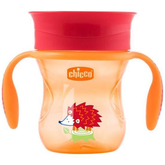 CHICCO CHICCO Perfect Cup Παιδικό Ποτηράκι Σιλικόνης 12m+ 200ml