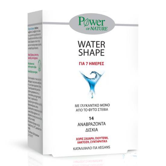 POWER HEALTH POWER HEALTH Water Shape Με Stevia Για 7 Μέρες 14 Αναβράζοντα Δισκία