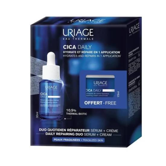 URIAGE URIAGE Cica Daily Intense Repairing Serum 30ml & Cica Cream 15ml