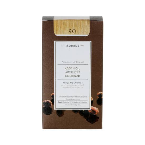 KORRES KORRES Argan Oil Advanced Colorant 9.0 Ξανθό Πολύ Ανοιχτό 50ml