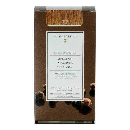 KORRES KORRES Argan Oil Advanced Colorant 7.3 Ξανθό Χρυσό Μελί 50ml
