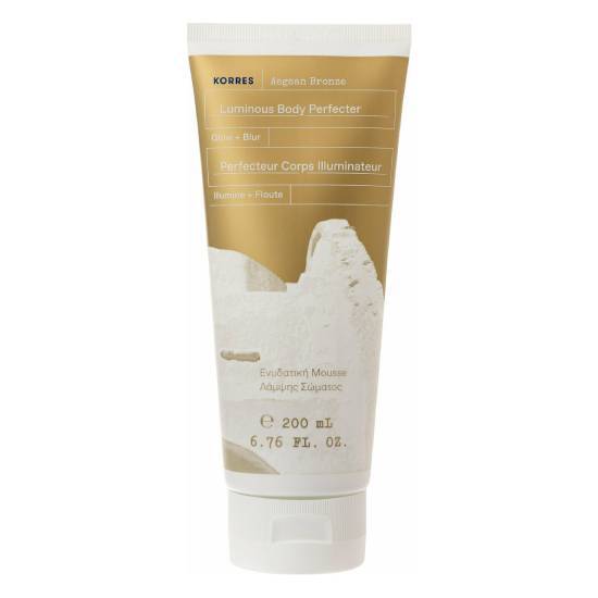 KORRES KORRES Aegean Bronze Luminous Body Perfecter Ενυδατική Mousse Λάμψης Σώματος 200ml