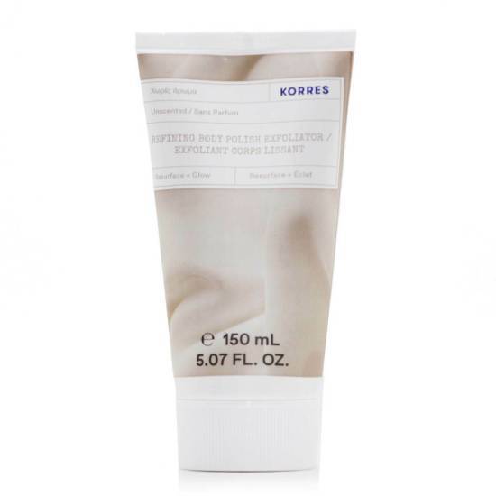 KORRES KORRES Refining Body Polish Exfoliator Αναζωογονητικό Scrub Σώματος Χωρίς Άρωμα 150ml