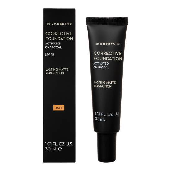 KORRES KORRES Activated Charcoal Corrective Foundation ACF4 SPF15 30ml