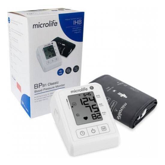 MICROLIFE MICROLIFE BP B1 Classic Ψηφιακό Πιεσόμετρο Μπράτσου 1 τεμάχιο