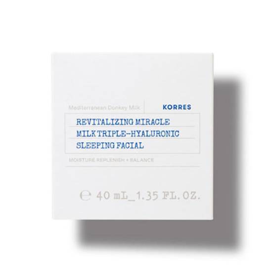 KORRES KORRES Mediterranean Donkey Milk Triple Hyaluronic Sleeping Facial 40ml