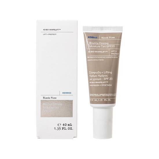 KORRES KORRES Black Pine 4D Κρέμα Ημέρας με χρώμα SPF20 40ml