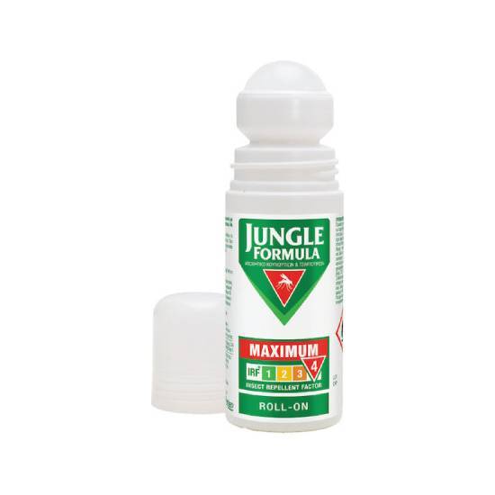 JUNGLE FORMULA JUNGLE FORMULA Maximum Roll Εντομοαπωθητική Λοσιόν σε Roll On/Stick 50ml