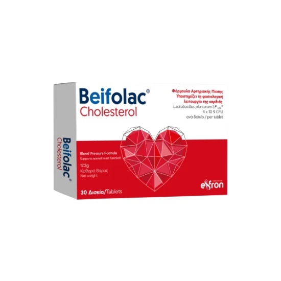 BIFOLAC EIFRON Beifolac Cholesterol 30 Δισκία