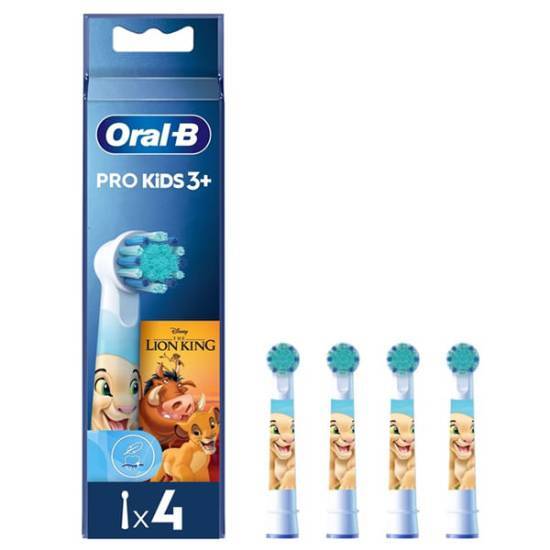 ORAL-B ORAL-B Pro Kids Toothbrush Heads The Lion King 3+ 4 Τεμάχια