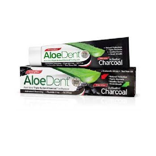 OPTIMA OPTIMA Aloe Dent Triple Action Activated Charcoal 100ml