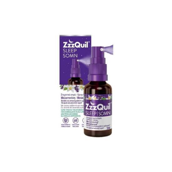 ZZZQUIL ZZZQUIL Sleep Στοματικό Σπρέι Για Τον Ύπνο Με Μελατονίνη 30ml