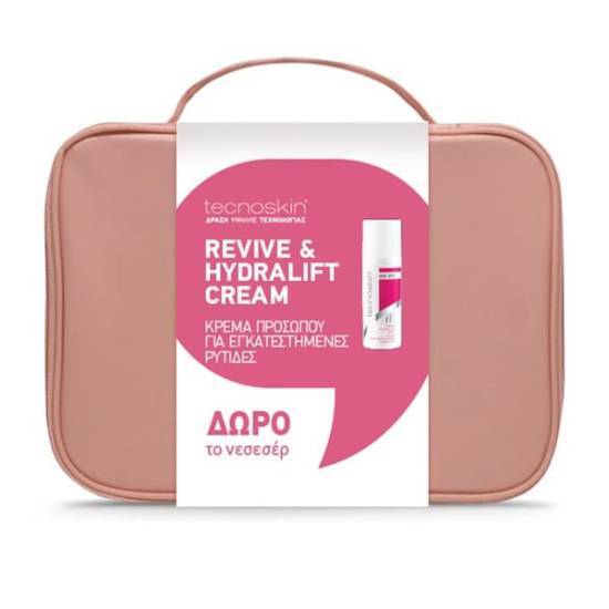 TECNOSKIN TECNOSKIN Revive & Hydra Lift Cream Αντιγηραντική Κρέμα Προσώπου 50ml & Νεσεσέρ