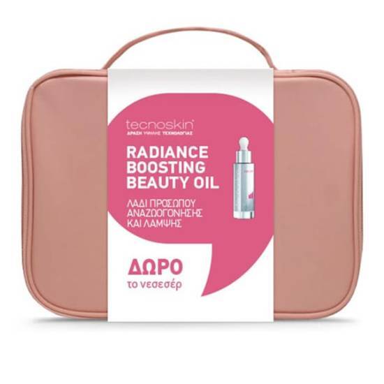 TECNOSKIN TECNOSKIN Radiance Boosting Beauty Oil Λάδι Προσώπου Για Αναζωογόνηση & Λάμψη 30ml & Νεσεσέρ