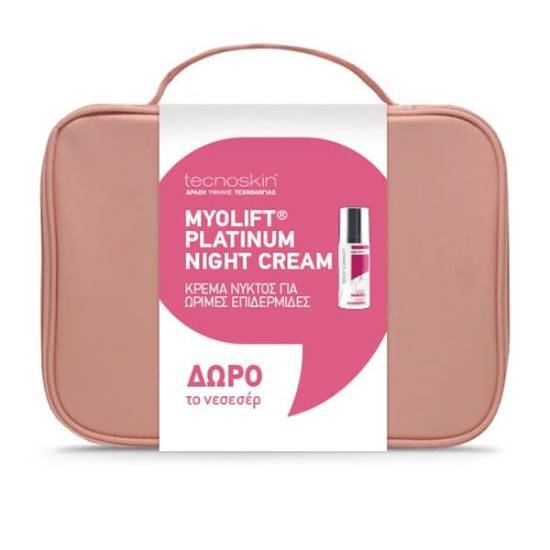 TECNOSKIN TECNOSKIN Myolift Platinum Night Cream 50ml & Νεσεσέρ