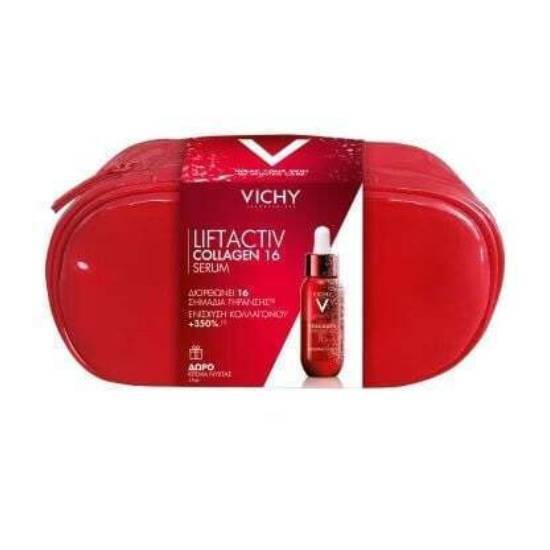 VICHY VICHY Liftactiv Collagen Specialist 16 Serum Ορός 30ml & Δώρο Liftactiv Collagen Specialist Night Κρέμα Νύχτας 15ml & Νεσεσέρ