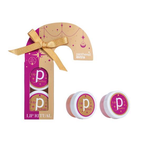 PANTHENOL MEDISEI Panthenol Extra Lip Balm Ενυδατικό Χειλιών 10g & Lip Scrub Απολεπιστικό Χειλιών 10g