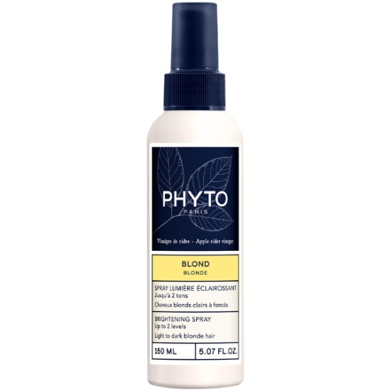 PHYTO PHYTO Blond Brightening Spray Up Τo 2 Levels Λάμψης Ανοιχτόχρωμα Έως Σκούρα Ξανθά Μαλλιά 150ml