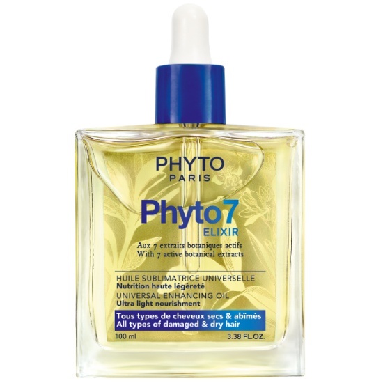 PHYTO PHYTO 7 Elixir Universal Enhancing Oil Λάδι Θρέψης Πολλαπλών Χρήσεων Για Ξηρά Μαλλιά 100ml