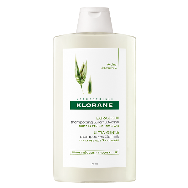 KLORANE Ultra Gentle Shampoo with Oat Milk Σαμπουάν με Γαλάκτωμα Βρώμης 400ml